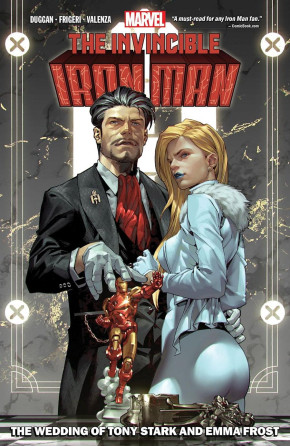 INVINCIBLE IRON MAN BY GERRY DUGGAN VOLUME 2 THE WEDDING OF TONY STARK AND EMMA FROST GRAPHIC NOVEL