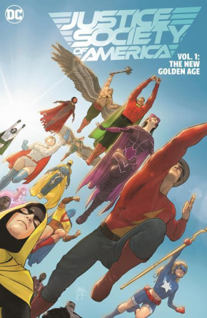 JUSTICE SOCIETY OF AMERICA NEW GOLDEN AGE VOUME 1 HARDCOVER