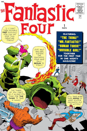 FANTASTIC FOUR OMNIBUS VOLUME 1 HARDCOVER JACK KIRBY DM VARIANT COVER