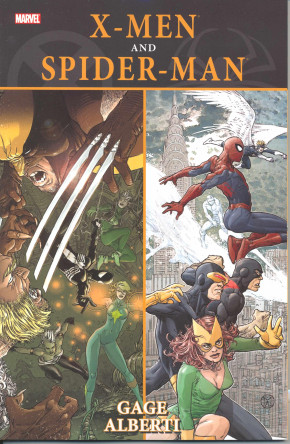 X-MEN AND SPIDERMAN GRAPHIC NOVEL
