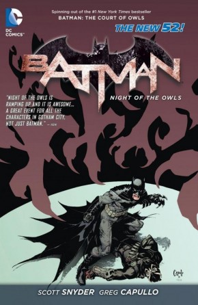 BATMAN THE NIGHT OF THE OWLS HARDCOVER