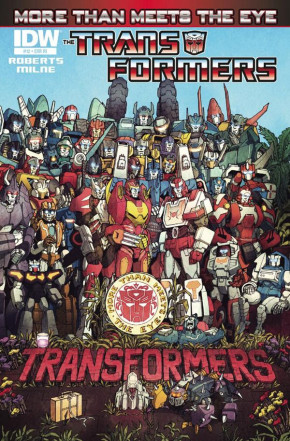 TRANSFORMERS MORE THAN MEETS THE EYE #12 1 IN 10 INCENTIVE VARIANT COVER