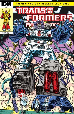 TRANSFORMERS REGENERATION ONE #97 (COVER B)