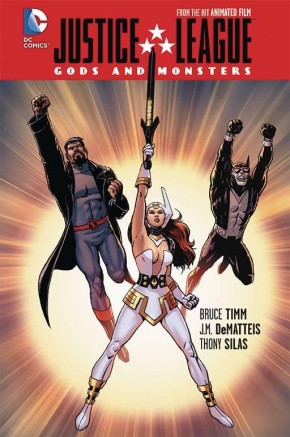 JUSTICE LEAGUE GODS AND MONSTERS HARDCOVER