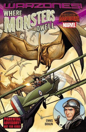 WHERE MONSTERS DWELL PHANTOM EAGLE FLIES SAVAGE SKIES GRAPHIC NOVEL