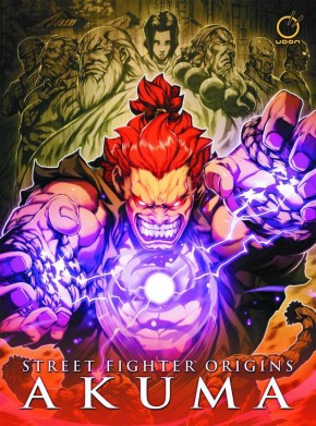 STREET FIGHTER ORIGINS AKUMA HARDCOVER