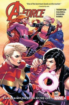 A-FORCE VOLUME 2 RAGE AGAINST THE DYING OF THE LIGHT GRAPHIC NOVEL