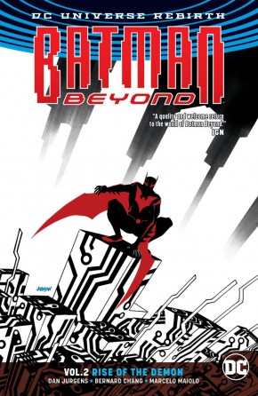 BATMAN BEYOND VOLUME 2 RISE OF THE DEMON GRAPHIC NOVEL