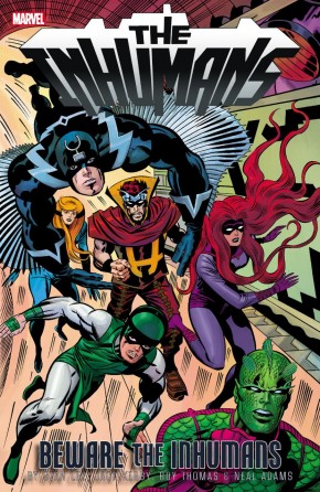 INHUMANS BEWARE THE INHUMANS GRAPHIC NOVEL