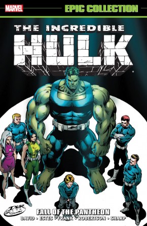INCREDIBLE HULK EPIC COLLECTION FALL OF THE PANTHEON GRAPHIC NOVEL