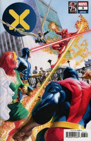 X-MEN #3 (2019 SERIES) ALEX ROSS MARVELS 25TH VARIANT