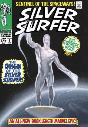 SILVER SURFER OMNIBUS VOLUME 1 HARDCOVER ESAD RIBIC DM VARIANT COVER