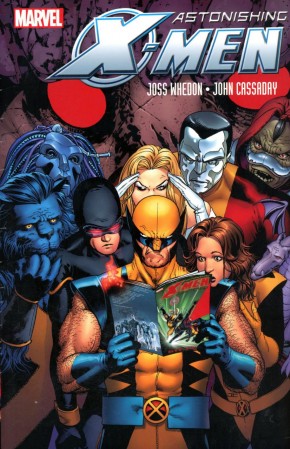 ASTONISHING X-MEN WHEDON CASSADAY OMNIBUS VOLUME 1 HARDCOVER CASSADAY DM VARIANT NOTE: CORNER DINKS