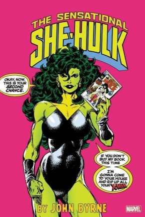 SENSATIONAL SHE-HULK BY BYRNE OMNIBUS DM VARIANT HARDCOVER