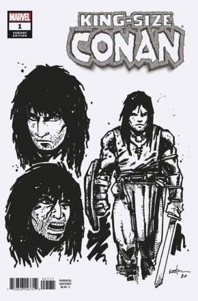 KING-SIZE CONAN #1 EASTMAN 1 IN 10 DESIGN VARIANT