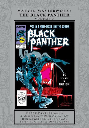 MARVEL MASTERWORKS BLACK PANTHER VOLUME 3 HARDCOVER