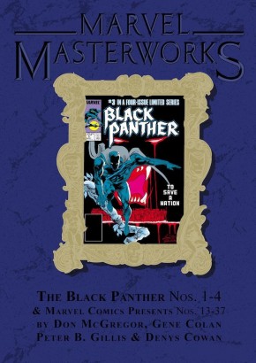 MARVEL MASTERWORKS BLACK PANTHER VOLUME 3 DM VARIANT #303 EDITION HARDCOVER