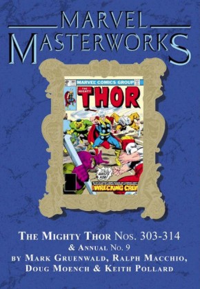 MARVEL MASTERWORKS THE MIGHTY THOR VOLUME 20 DM VARIANT #304 EDITION HARDCOVER
