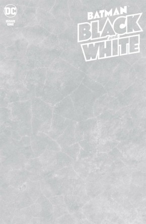 BATMAN BLACK AND WHITE #1 (2020 SERIES) BLANK VARIANT