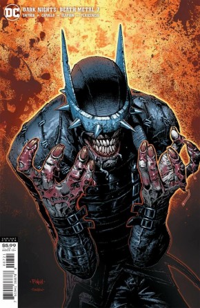 DARK NIGHTS DEATH METAL #7 DAVID FINCH BATMAN WHO LAUGHS VARIANT