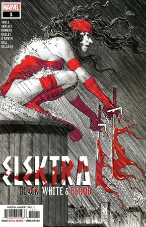 ELEKTRA BLACK WHITE BLOOD #1 