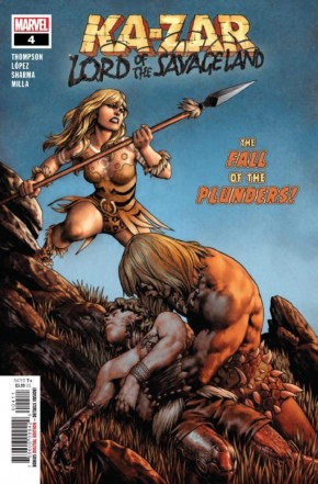 KA-ZAR LORD OF THE SAVAGE LAND #4 