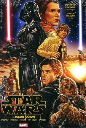 STAR WARS BY JASON AARON OMNIBUS HARDCOVER MARK BROOKS DM VARIANT COVER