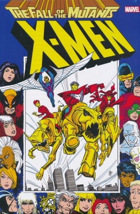 X-MEN FALL OF THE MUTANTS OMNIBUS HARDCOVER BRET BLEVINS DM VARIANT COVER