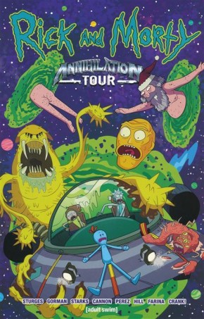 RICK AND MORTY ANNIHILATION TOUR GRAPHIC NOVEL