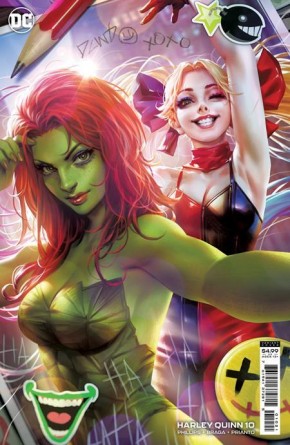 HARLEY QUINN #10 (2021 SERIES) CHEW CARD STOCK VARIANT