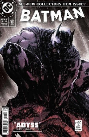 BATMAN #118 (2016 SERIES) COVER F BOGDANOVIC SILVER FOIL 1 IN 100 INCENTIVE VARIANT