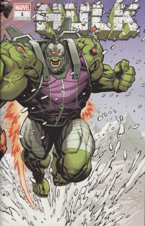 HULK #1 (2021 SERIES) 2ND PTG OTTLEY WRAPAROUND VARIANT