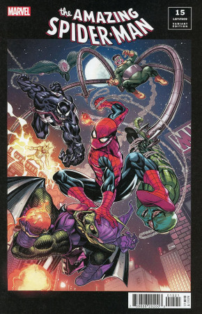 AMAZING SPIDER-MAN #15 (2022 SERIES) 1 IN 10 INCENTIVE MCGUINNESS VARIANT