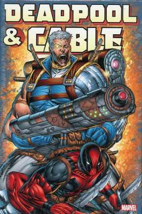 DEADPOOL AND CABLE OMNIBUS HARDCOVER ROB LIEFELD COVER