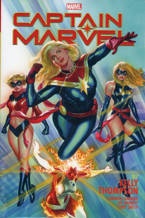 CAPTAIN MARVEL BY THOMPSON OMNIBUS VOLUME 1 HARDCOVER ALEX ROSS DM VARIANT COVER