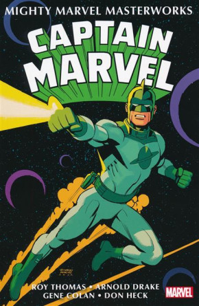 MIGHTY MARVEL MASTERWORKS CAPTAIN MARVEL VOLUME 1 THE COMING OF CAPTAIN MARVEL