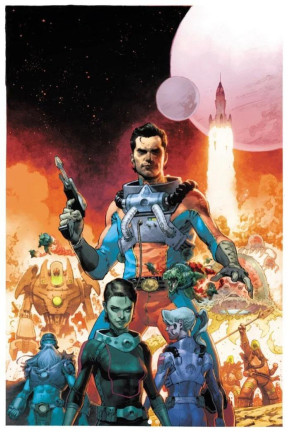 FEAR AGENT 20TH ANNIVERSARY DELUXE EDITION VOLUME 1 HARDCOVER JEROME OPENA COVER