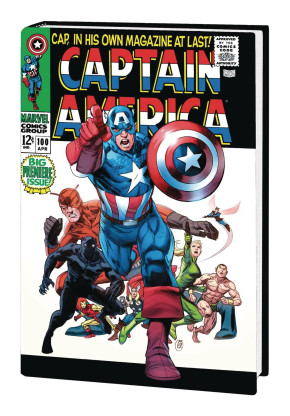 CAPTAIN AMERICA OMNIBUS VOLUME 1 HARDCOVER RON GARNEY COVER