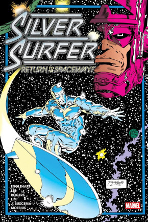 SILVER SURFER RETURN TO THE SPACEWAYS OMNIBUS HARDCOVER RON LIM COVER