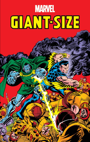 GIANT-SIZE MARVEL OMNIBUS HARDCOVER GIL KANE SUPER VILLAIN TEAM-UP DM VARIANT COVER