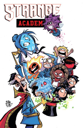 STRANGE ACADEMY OMNIBUS HARDCOVER SKOTTIE YOUNG DM VARIANT COVER