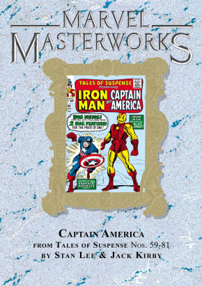 MARVEL MASTERWORKS CAPTAIN AMERICA VOLUME 1 HARDCOVER (REMASTERWORKS) DM VARIANT COVER
