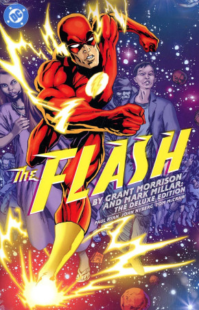FLASH BY GRANT MORRISON AND MARK MILLAR DELUXE EDITION HARDCOVER