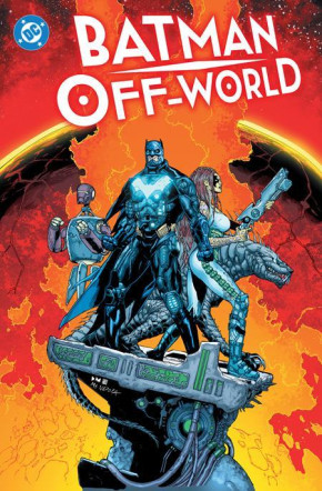 BATMAN OFF WORLD GRAPHIC NOVEL DIRECT MARKET EXCLUSIVE COVER