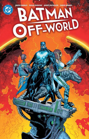 BATMAN OFF WORLD GRAPHIC NOVEL DIRECT MARKET EXCLUSIVE COVER