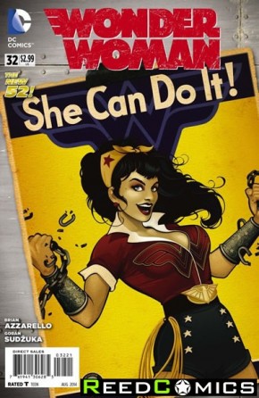 Wonder Woman Volume 4 #32 (Bombshells Variant Edition)