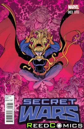 Secret Wars #3 (Bradshaw Dr Gwendge Variant Cover)