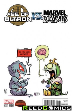 Age of Ultron vs Marvel Zombies #1 (Skottie Young Baby Variant Cover)