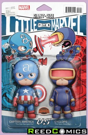 Giant Size Little Marvel AVX #1 (Action Figure Variant Cover)