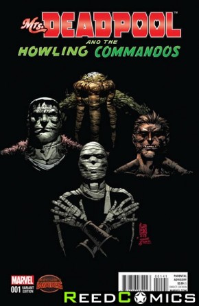 Mrs Deadpool and the Howling Commandos #1 (1 in 20 Incentive Variant Cover)